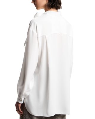 Fluid Crepe Blouse