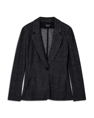 Prince Of Wales Single Button Blazer