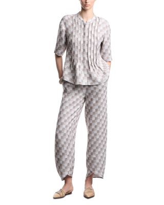 Gauze Checkered Shirt