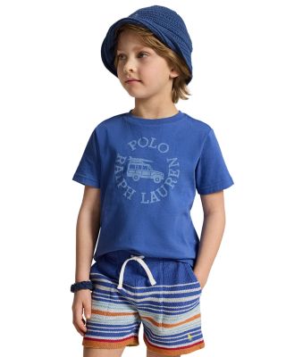 Boys' Logo Cotton Jersey Tee - Little Kid