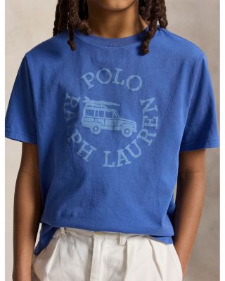 Boys' Logo Cotton Jersey Tee - Little Kid, Big Kid