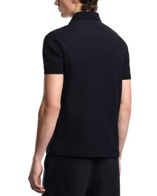 Embroidered Logo Pique Polo Shirt