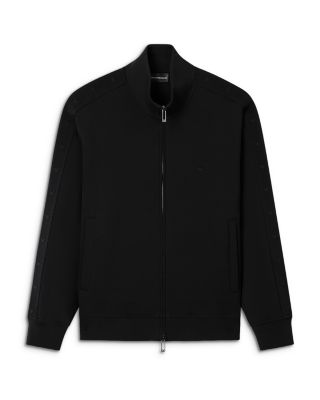 Double Jersey Zip Up Sweatshirt