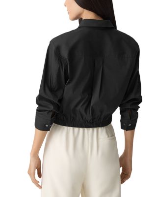 Cropped Shirt in Good Cotton