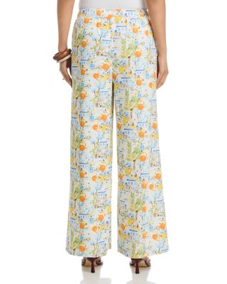 Pitti Town Flutter Top & Wide Leg Pant Set - Exclusive