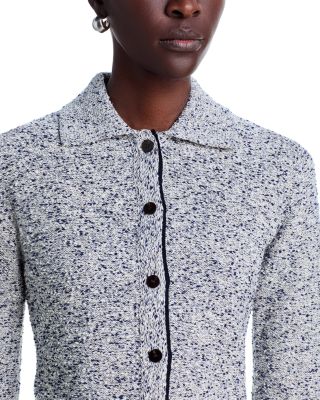 Tweed Sweater Jacket