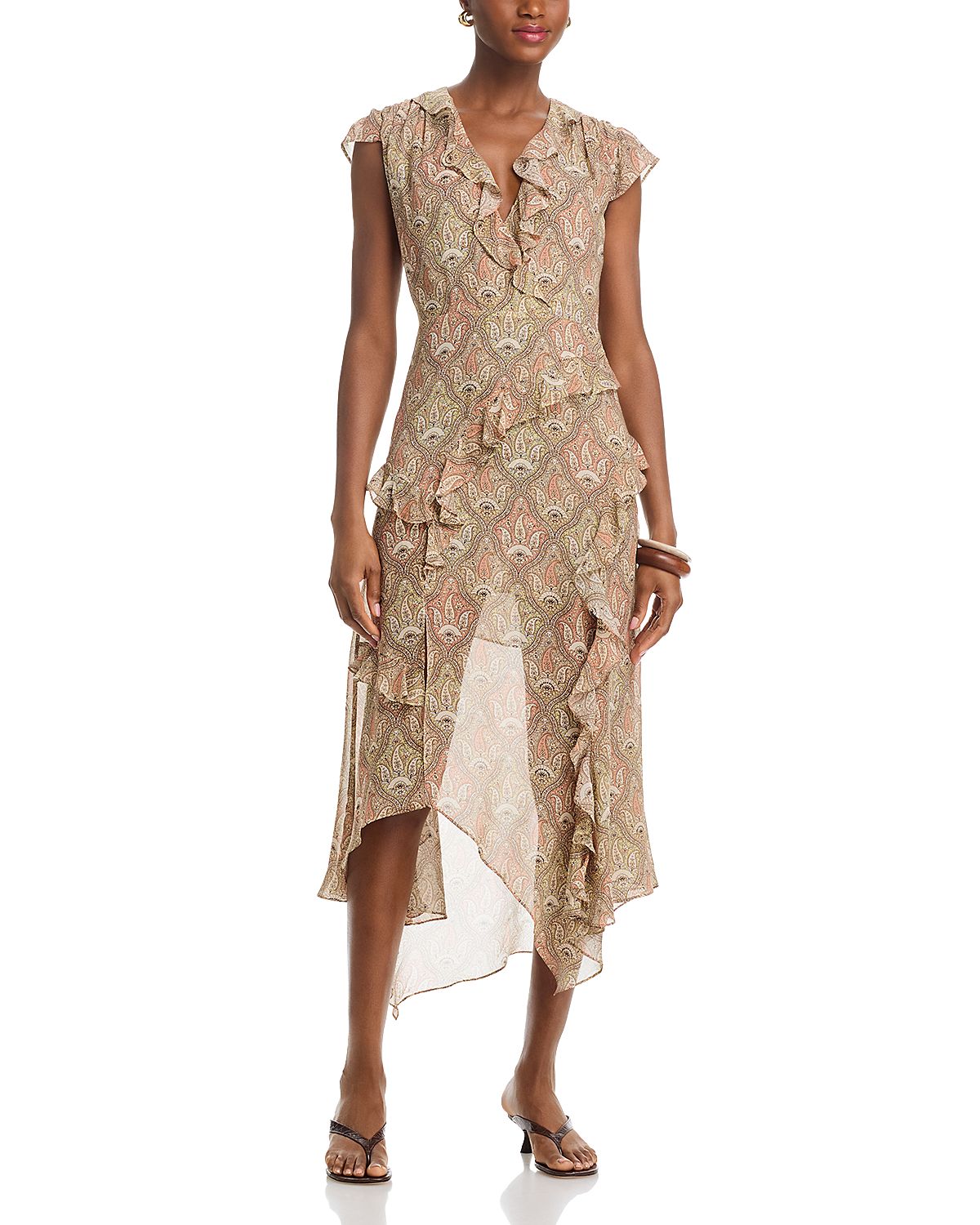 Veronica Beard Avenel Cap Sleeve Dress