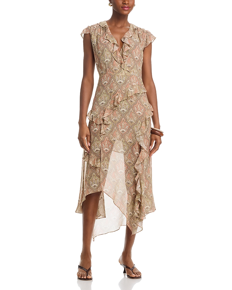Veronica Beard Avenel Cap Sleeve Dress