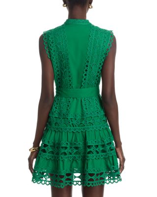 Aubrey Tie Front Shirtdress