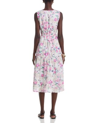 Floral Gardens Midi Dress