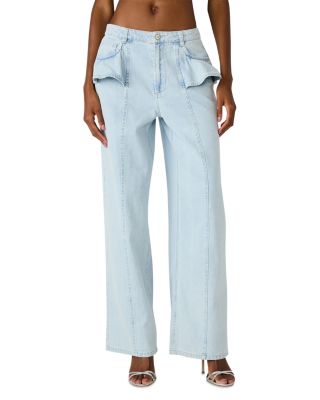 Chlo High Rise Wide Leg Jeans in Sulphur Spring