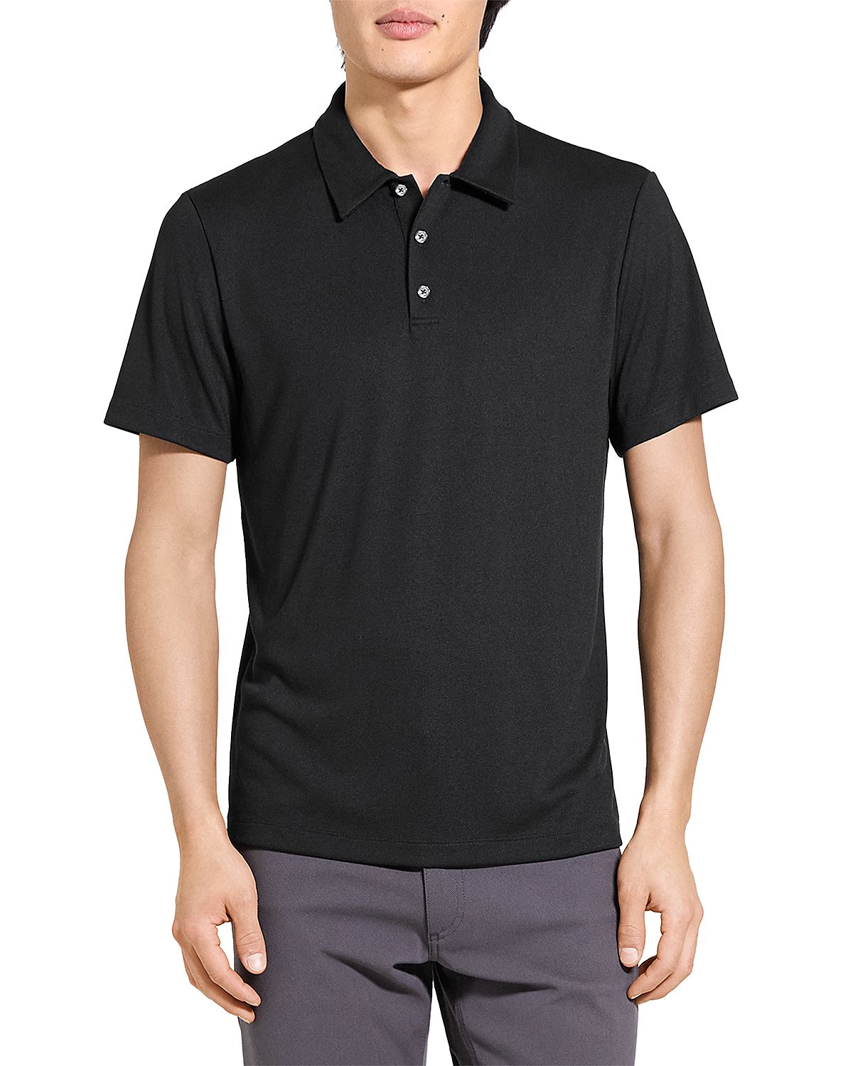 Theory Bron Anemone Jersey Polo Shirt