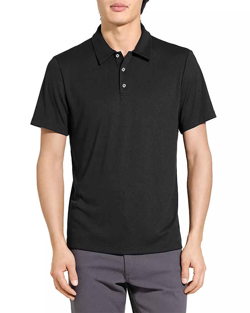 Theory Bron Anemone Jersey Polo Shirt