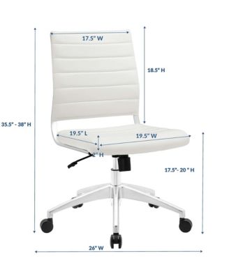  Jive Armless Mid Back Office Chair