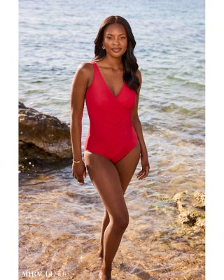 Must Have Oceanus Ruched One Piece Swimsuit