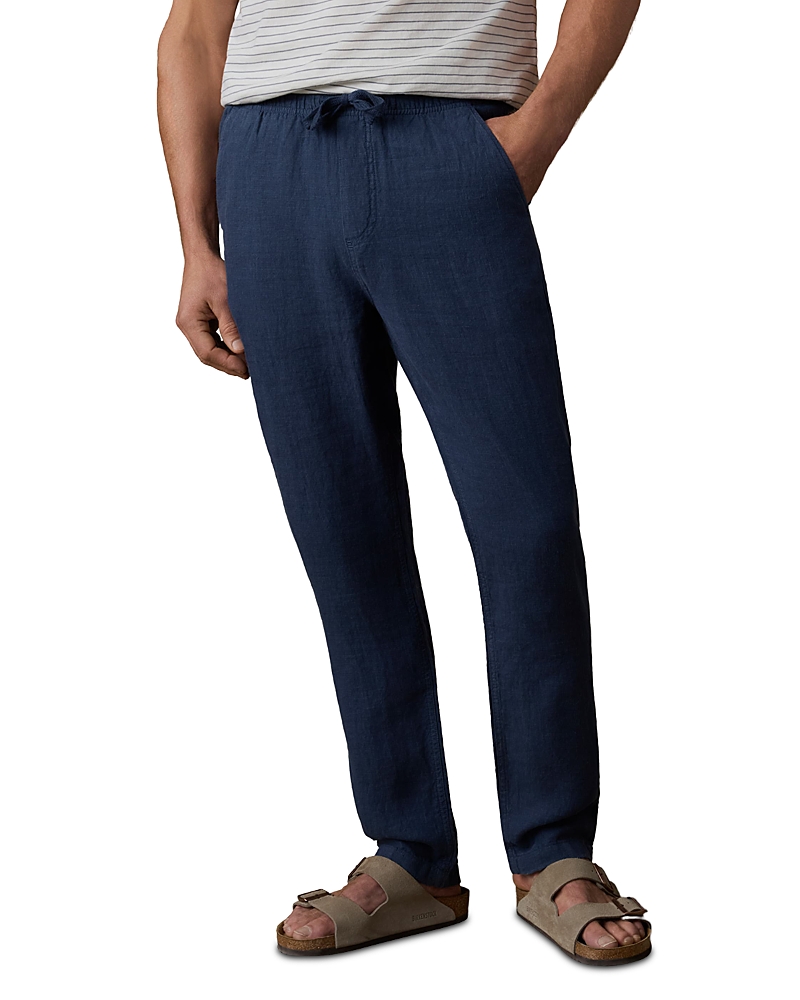 Faherty Linen Drawstring Pants