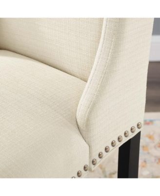Baron Upholstered Fabric Counter Stool