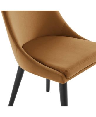 Viscount Performance Velvet Dining Chair