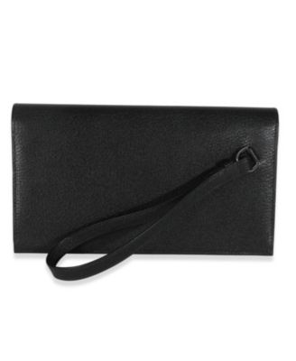 Kelly Pocket Long Wallet Leather Handbag