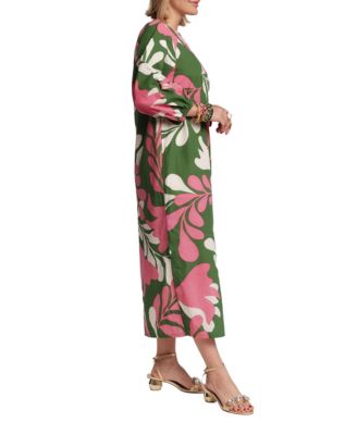 Minnow Maxi Modern Palm Dress