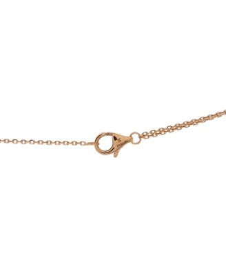  Trinity Choker Necklace 18K Tricolor Gold, 15.75"