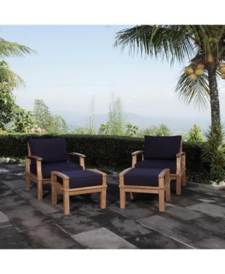  Marina Outdoor Patio Teak, Set of 4