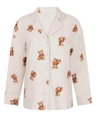 Hunkemoller Jacket Flannel Twill Bear