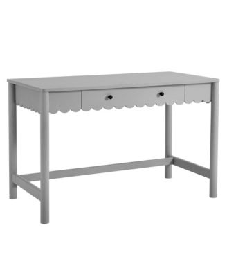 Emmeline 1-Drawer Scallop Writing Desk