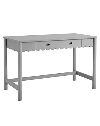 Emmeline 1-Drawer Scallop Writing Desk