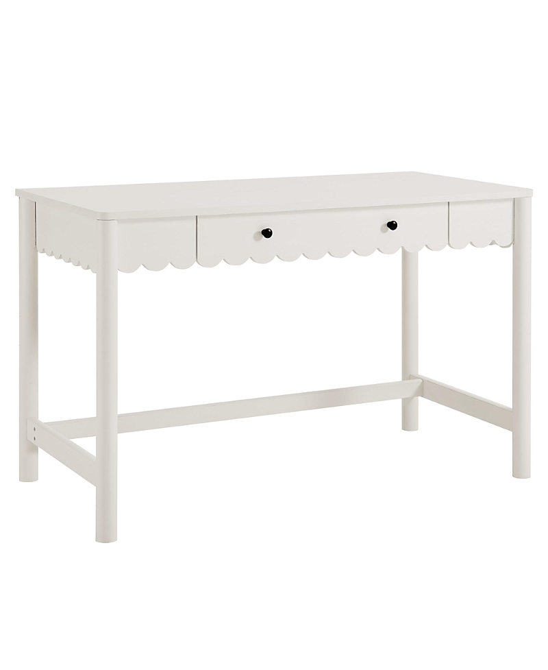 Modway Emmeline 1-Drawer Scallop Writing Desk