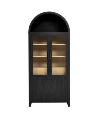 Evie Arched Tall Display Cabinet