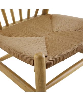  Flourish Spindle Wood Dining Side Chair, Set of 2