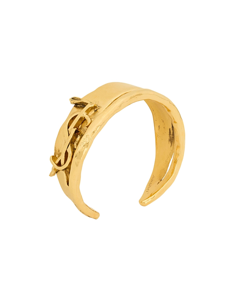 Saint Laurent Cassandre Double Cuff
