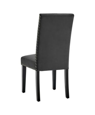 Parcel Performance Velvet Dining Side Chairs, Set of 2