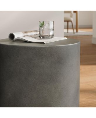 Brion Indoor - Outdoor Patio Concrete Stool