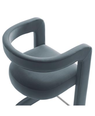  Winslow Performance Velvet Bar Stool