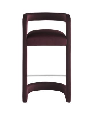  Winslow Performance Velvet Bar Stool