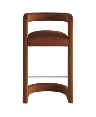  Winslow Performance Velvet Bar Stool