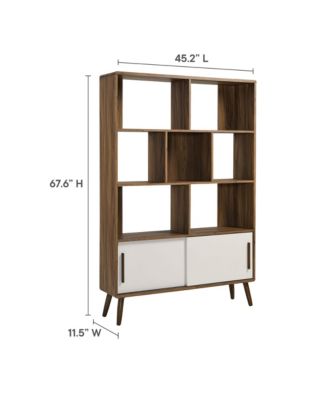  Transmit 45" Bookcase with Sliding Doors