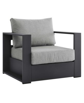  Tahoe Outdoor Patio Powder-Coated Aluminum Armchair, Set of 2