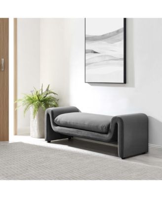 Waverly Performance Velvet Bench
