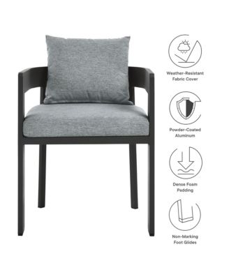  Tahoe Outdoor Patio Aluminum Dining Chair