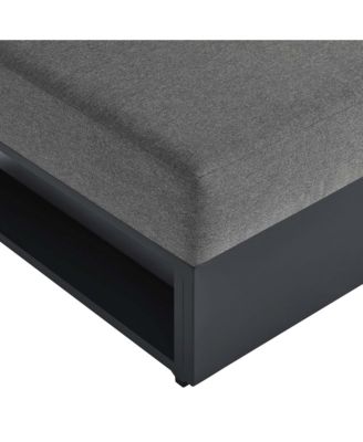 Tahoe Outdoor Patio Powder-Coated Aluminum Modular Armless Chair