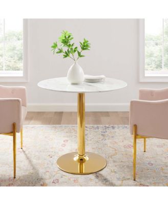  Verne 35" Artificial Marble Dining Table