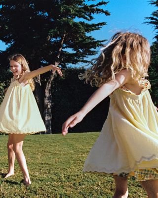 Girls' Embroidered Strap Dress, Big Kid - Exclusive