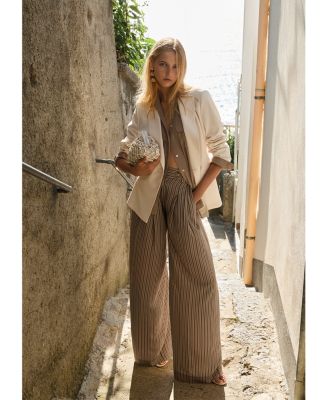 Mllordine Striped Palazzo Pants