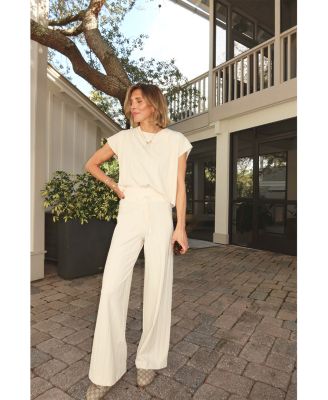 Spl X CJ Wide Rib Knit Top