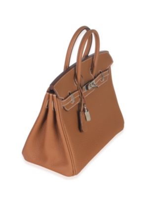 Birkin 25 Leather Handbag