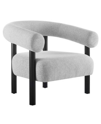 Sable Upholstered Fabric Armchair