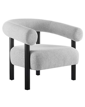 Sable Upholstered Fabric Armchair